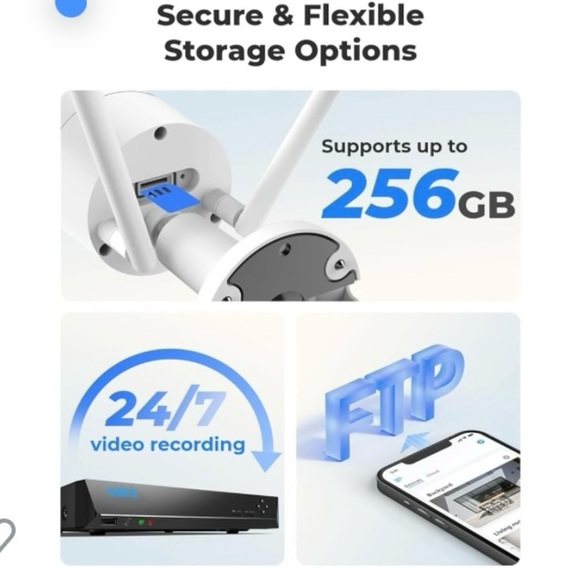 REOLINK RLC-410W - Security Camera Outdoor 4MP WiFi Security System Ap free - Picture 4 of 11